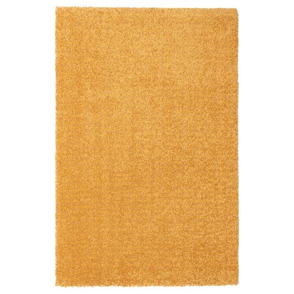 LANGSTED - Rug, low pile, yellow