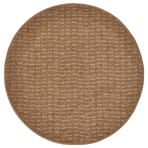 LANGSTED Carpet, short pile, light brown, 80 cm , 80 cm