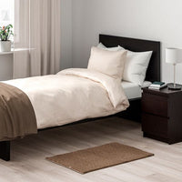 LANGSTED Rug, short pile, light brown, 60x90 cm - best price from Maltashopper.com 10528869