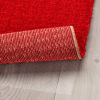 LANGSTED - Rug, low pile, red , 133x195 cm - best price from Maltashopper.com 30408045