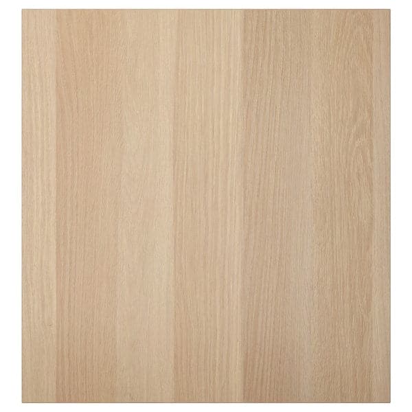 Ikea LAPPVIKEN - Door, white stained oak effect, 60x64 cm