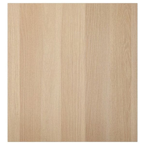 LAPPVIKEN - Door, white stained oak effect, 60x64 cm