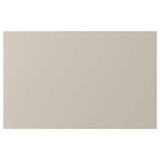 LAPPVIKEN door/drawer front, light grey-beige, 60x38 cm