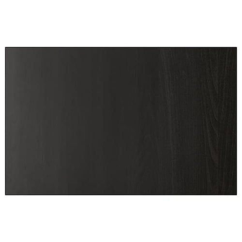 LAPPVIKEN - Door/drawer front, black-brown, 60x38 cm