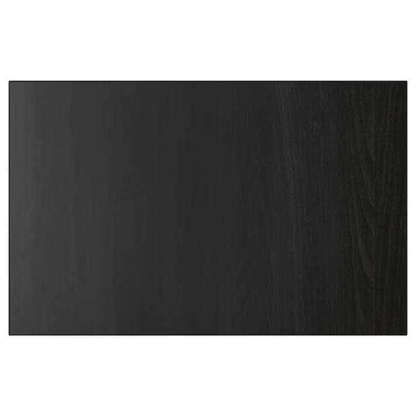 LAPPVIKEN - Door/drawer front, black-brown, 60x38 cm