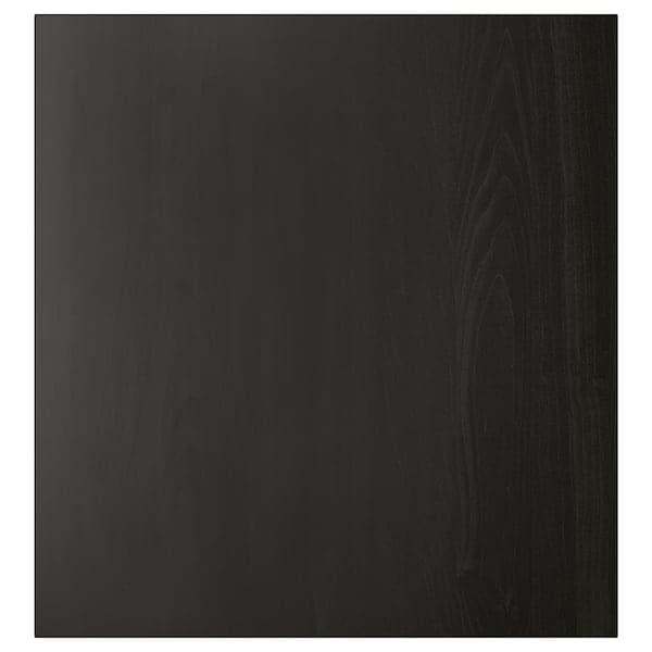 LAPPVIKEN - Door, black-brown, 60x64 cm - best price from Maltashopper.com 80291670