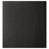 LAPPVIKEN door, black-brown, 60x64 cm