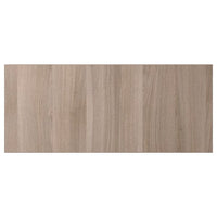 LAPPVIKEN Drawer front - grey biting walnut effect 60x26 cm , 60x26 cm - best price from Maltashopper.com 80291694