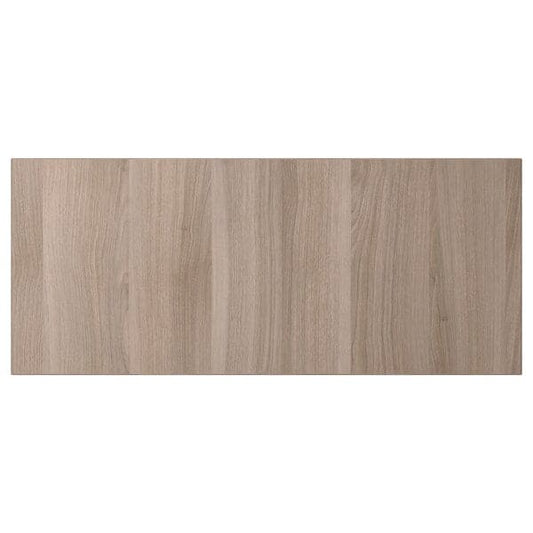 Ikea LAPPVIKEN Drawer front - grey biting walnut effect 60x26 cm , 60x26 cm