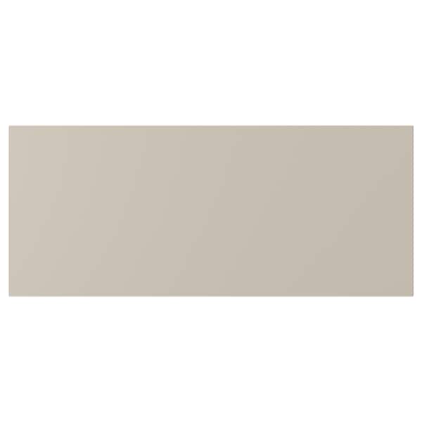 LAPPVIKEN - Drawer front, light grey-beige, 60x26 cm - best price from Maltashopper.com 70490854