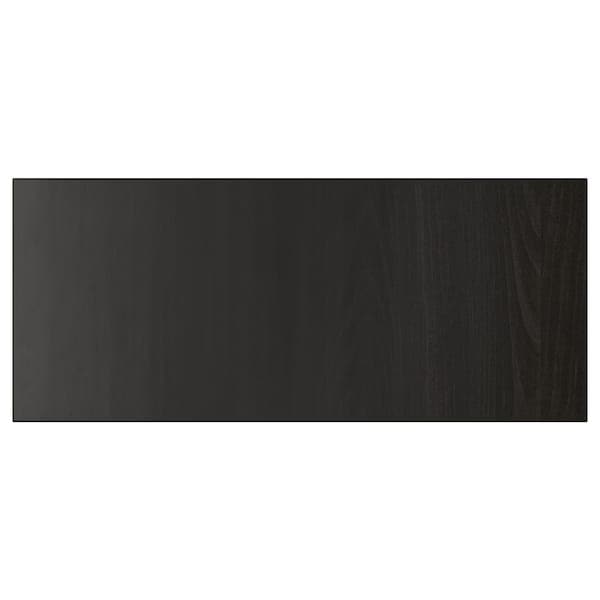 LAPPVIKEN - Drawer front, black-brown, 60x26 cm - best price from Maltashopper.com 40291672