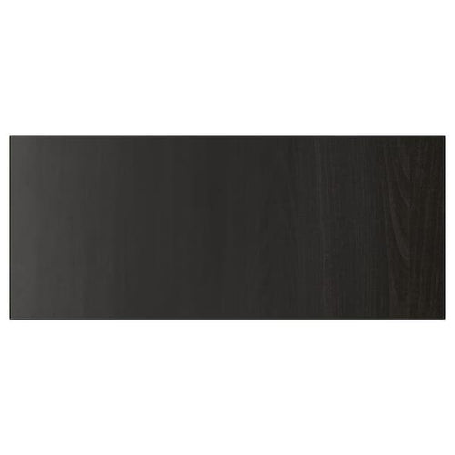 LAPPVIKEN - Drawer front, black-brown, 60x26 cm