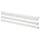 LARKOLLEN - LARKOLLEN Rail w fittings for sliding doors, white, 60 cm