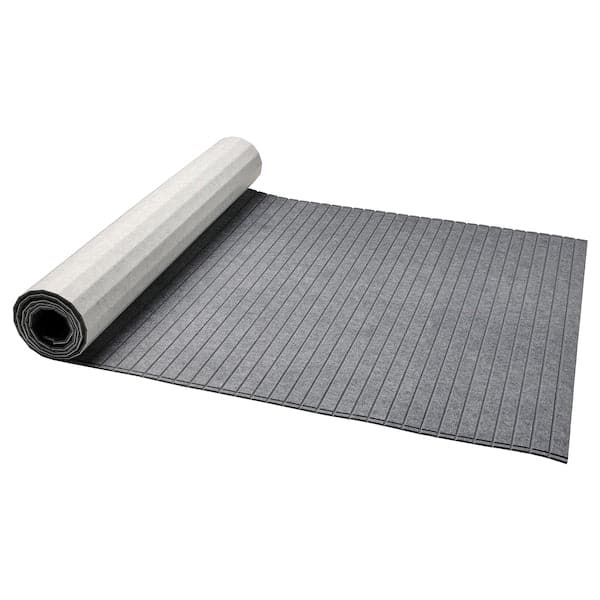 LARKOLLEN - Felt panel for sliding doors, dark grey, 80x40-240 cm - best price from Maltashopper.com 10518926