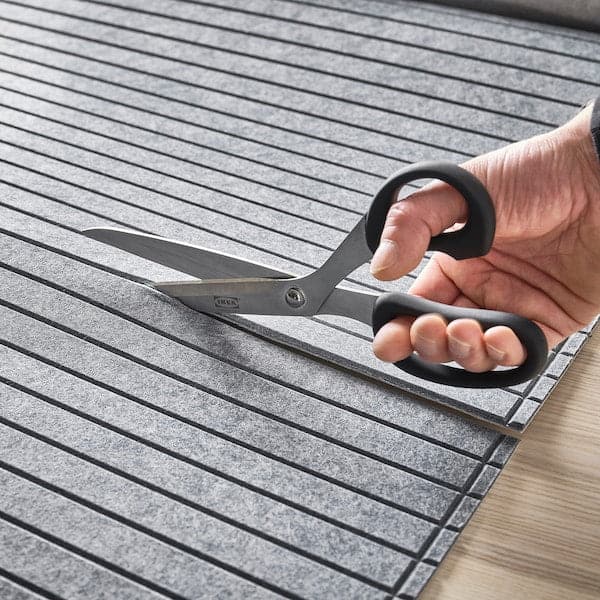 LARKOLLEN - Felt panel for sliding doors, dark grey, 80x40-240 cm - best price from Maltashopper.com 10518926