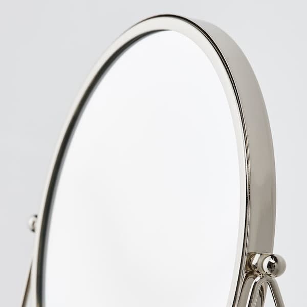LASSBYN - Table mirror, silver-colour, 17 cm - best price from Maltashopper.com 40516313