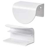 LATMASK clip-on handle, white, 60 mm 2 pack