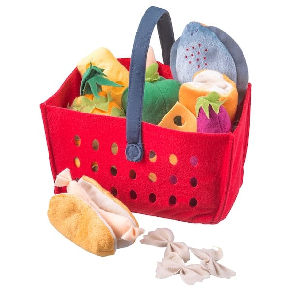 LÅTSAS - 12-piece shopping basket set