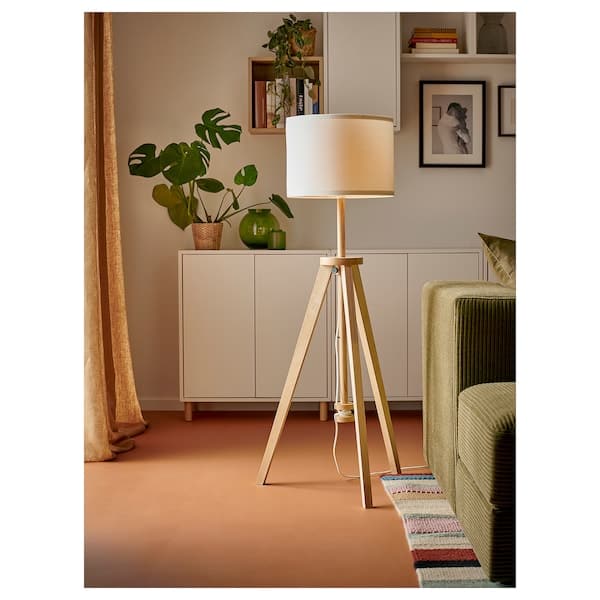 Ikea LAUTERS Floor lamp - din/white ,