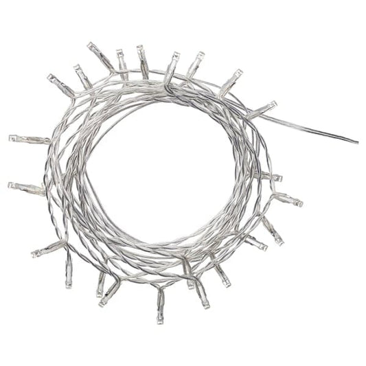 Ikea LEDFYR LED lighting 24 lights - silver interior ,