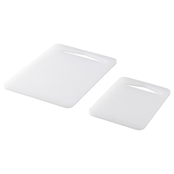 Ikea LEGITIM - Chopping board, set of 2, white
