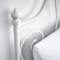 LEIRVIK Bed structure - white/Leirsund 140x200 cm , 140x200 cm - Premium Beds & Bed Frames from Ikea - Just €375.99! Shop now at Maltashopper.com
