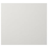 LEKSTORP wall panel, white/aluminium, 60x66 cm