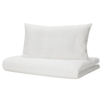 LEN - Duvet cover 1 pillowcase for cot, 110x125/35x55 cm - best price from Maltashopper.com 20488943