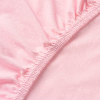 LEN - Fitted sheet, pink, 80x165 cm - best price from Maltashopper.com 70465294