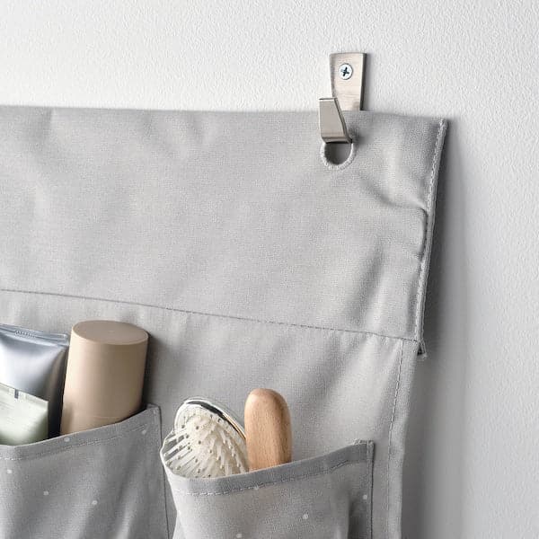 LEN - Hanging storage, dotted/light grey, 45x64 cm - best price from Maltashopper.com 10543271