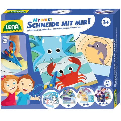 Toys Let&#39s paste together - Animali del Mare Ed.Multilingua