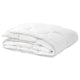 LENAST duvet for cot, white/grey, 110x125 cm