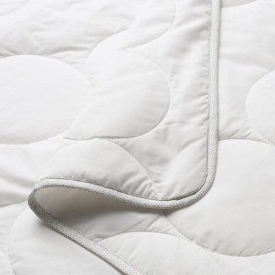 LENAST - Duvet for cot, white/grey, 110x125 cm - best price from Maltashopper.com 70373058