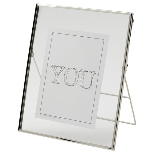 LERBODA - Frame, silver-colour, 20x25 cm