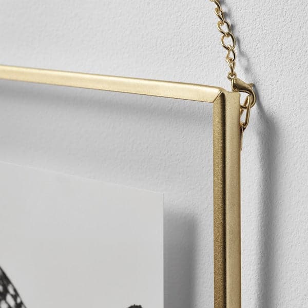 LERBODA - Frame, gold-colour, 20x25 cm - best price from Maltashopper.com 70470931