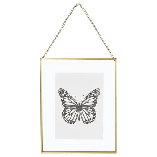 LERBODA - Frame, gold-colour, 20x25 cm - best price from Maltashopper.com 70470931