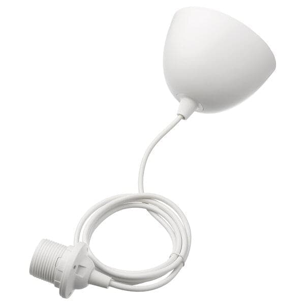 LERGRYN / HEMMA - Pendant lamp, beige/white - best price from Maltashopper.com 99428197