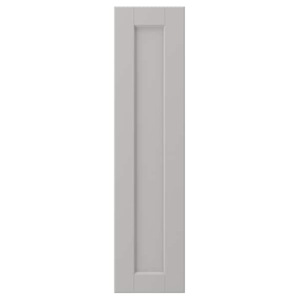 LERHYTTAN - Door, light grey, 20x80 cm - best price from Maltashopper.com 80461479