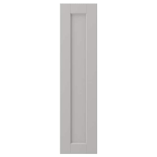 LERHYTTAN - Door, light grey, 20x80 cm