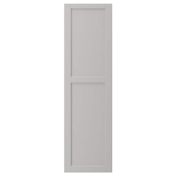 LERHYTTAN - Door, light grey, 40x140 cm - best price from Maltashopper.com 00461483