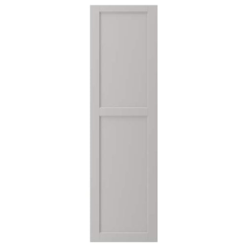LERHYTTAN - Door, light grey, 40x140 cm