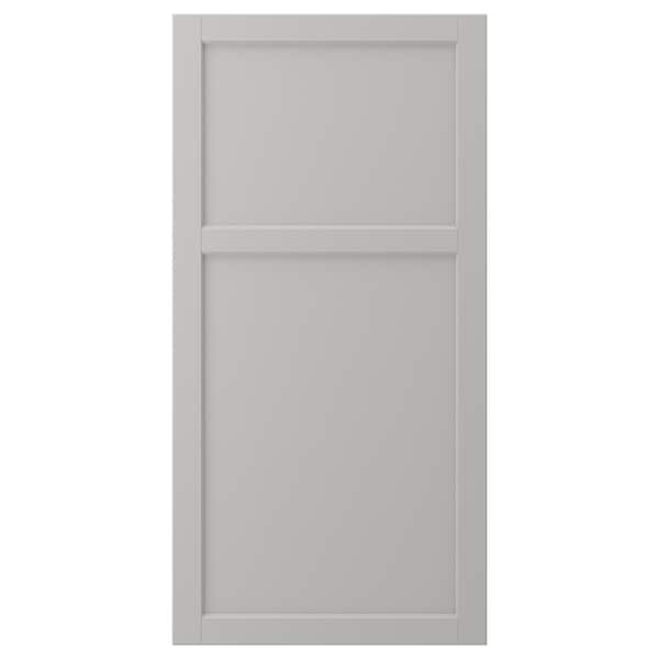 LERHYTTAN - Door, light grey, 60x120 cm - best price from Maltashopper.com 50461490