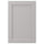 LERHYTTAN - Door, light grey, 40x60 cm