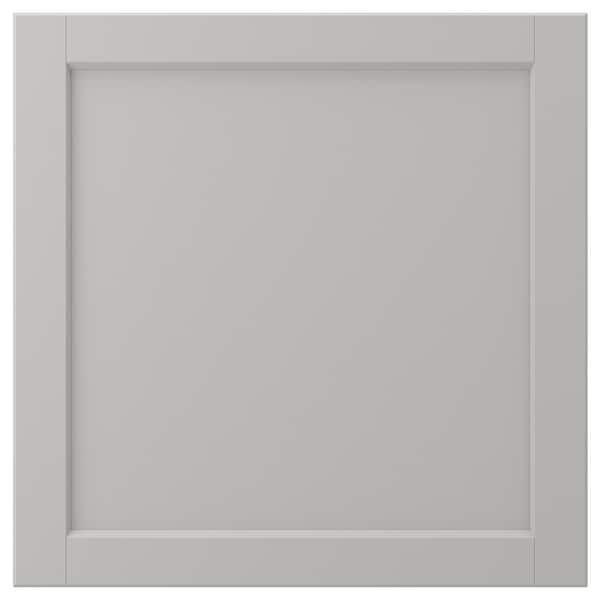 LERHYTTAN - Door, light grey, 60x60 cm - best price from Maltashopper.com 40461495