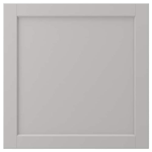 LERHYTTAN - Door, light grey, 60x60 cm