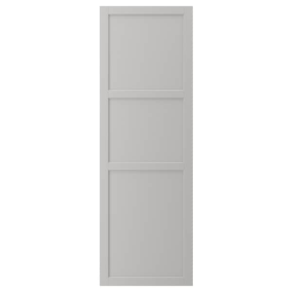 LERHYTTAN - Door, light grey, 60x180 cm - best price from Maltashopper.com 10461492
