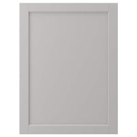 LERHYTTAN - Door, light grey, 60x80 cm - best price from Maltashopper.com 20461496