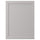 LERHYTTAN door, light grey, 60x80 cm