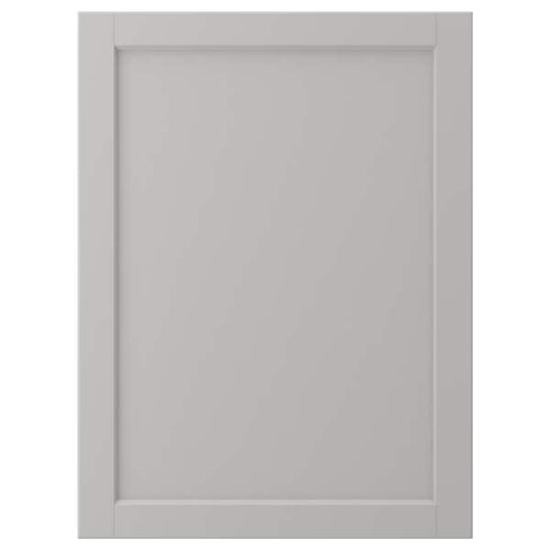 LERHYTTAN - Door, light grey, 60x80 cm