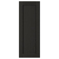 LERHYTTAN - Door, black stained, 30x80 cm - best price from Maltashopper.com 20418851